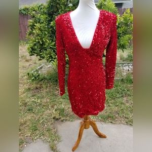 Shein womens sequence dress